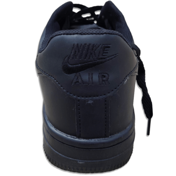 AF 1 Triple Black back view