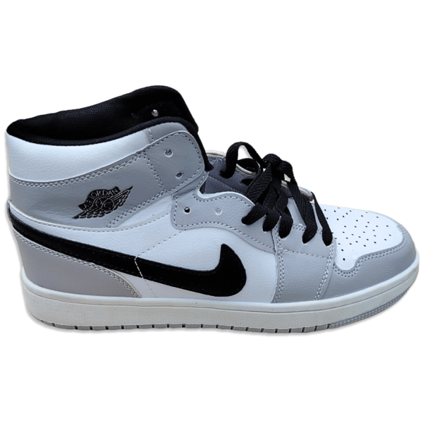 AJ1 Grey High side view