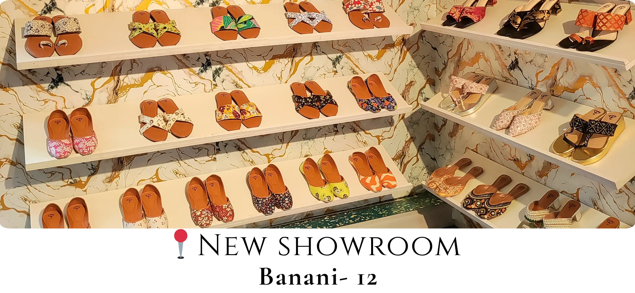 Image of new showroom banner