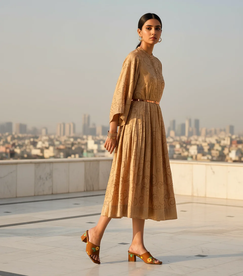 Image of model 3 of Sunset heel