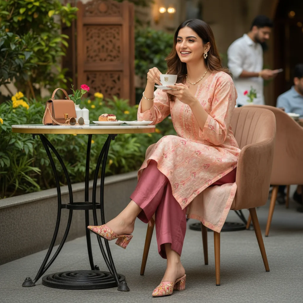 Image of model 2 of Flamingo Heel