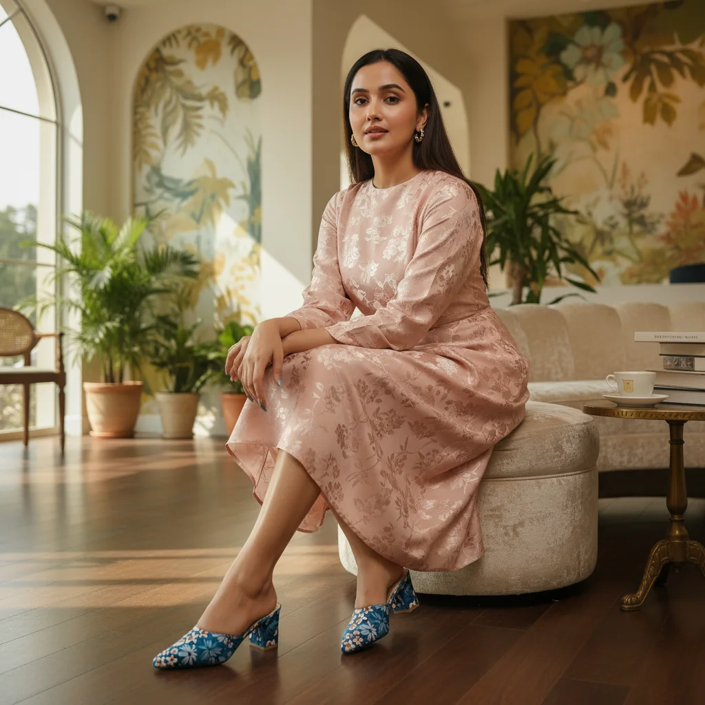 Image of model 1 of Peacock Heel