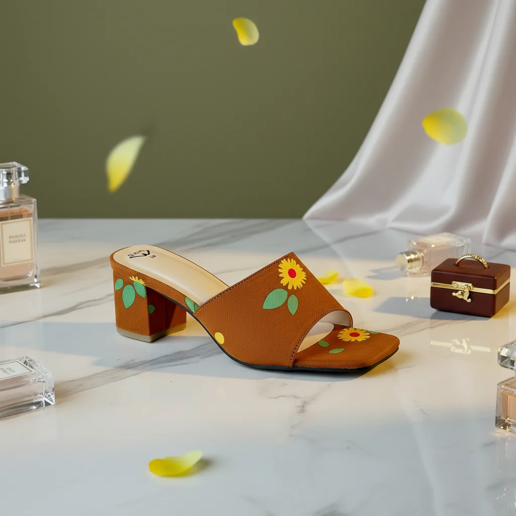 Image of Sunset heel close-up